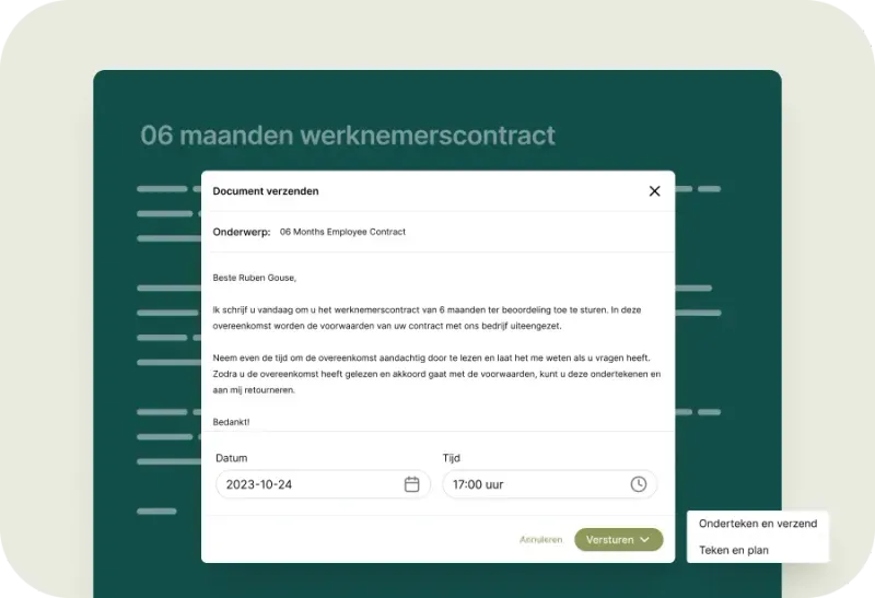 Automatiseer processen.